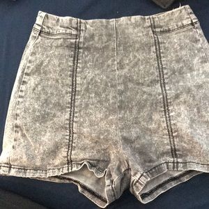 Jean Shorts-grey